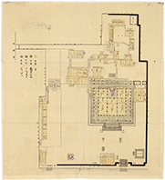 興正寺一つ御堂境内図